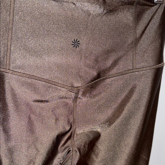 Athleta Shimmering Bronze Leggings - Picture 4 of 8